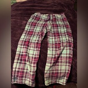 Festive Fuzzy Pajama Pants size L